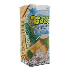 Коко Велл кокосовая вода Nosso с соком ананаса и мяты 330мл 1шт