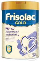 Фрисолак Голд Пеп АС Смесь на основе глубоко гидролизованного казеина с 0-12 мес 400г