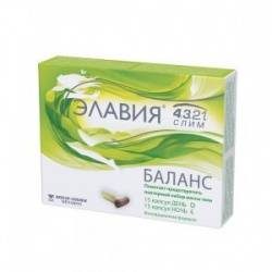 Элавия 4.3.2.1. Слим Баланс №30 капсулы