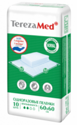 Терезамед пеленки normal 60х60 одноразовые №10