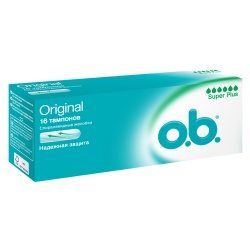 Тампоны o.b. Original super plus 16шт