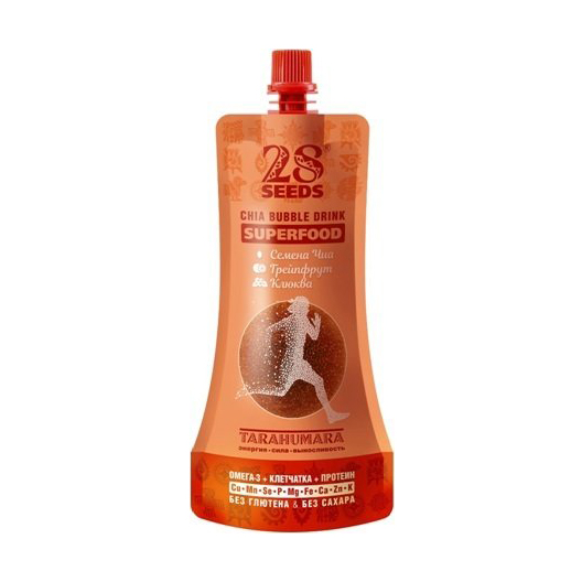 Напиток Чиа Суперфуд 28 SEEDS Грейпфрут - Клюква