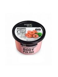 Органик Шоп скраб для тела Малиновые сливки 250мл