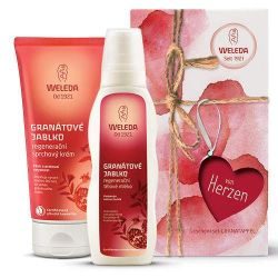 Веледа набор подарочный Чувственный гранат (гель для душа 200мл + молочко для тела 200мл)