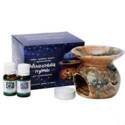Аспера набор Млечный Путь масла эфирные с аромалампой