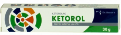 Кеторол 2% гель для наружного применения 30г
