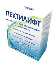 Пектилифт гель-лифтинг против угрей и прыщей для молодой кожи 100мл (курс 2 недели)