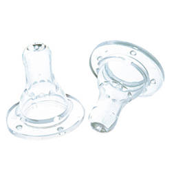 Курносики соска силиконовая большая с х-образным отверстием 2шт 6мес+