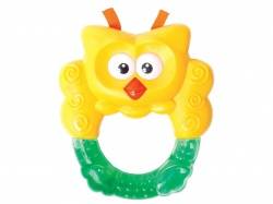 Мир детства погремушка-прорезыватель сова 4мес+