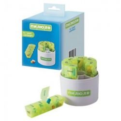 Пилюля таблетница на 7 дней Цилиндр арт.3739