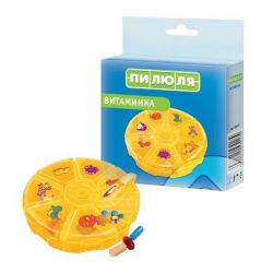 Пилюля таблетница на 7 дней Витаминка арт.53017
