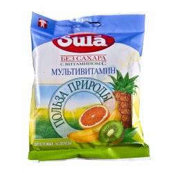 Зула леденцы мультивитамин 60г