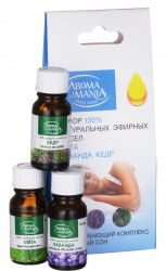 Аромамания набор успокаивающий комплекс мята