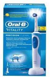 Орал-Би щетка зубная электрическая Vitality D12.513S Precision Clean (тип 3709)