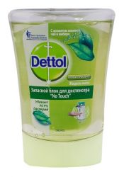 Деттол мыло жидкое антибактериальное для рук 250мл запасной блок