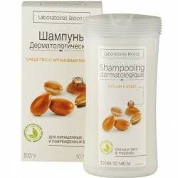 Дерматология шампунь для окрашенных и поврежденных волос с аргановым маслом 300мл