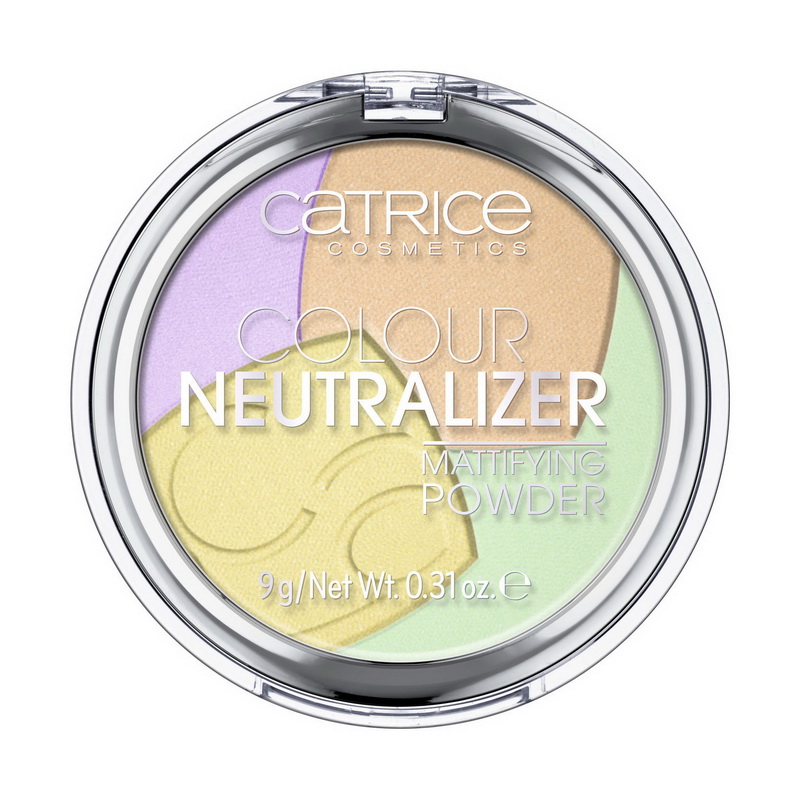 Пудра компактная мультиколор Catrice 010
