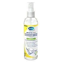 Шолль спрей освежающий для снятия усталости ног 150мл