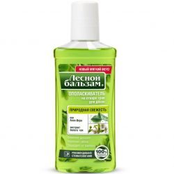 Лесной бальзам ополаскиватель Природная свежесть Алоэ вера и белый чай 250мл