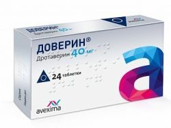 Доверин 40мг №24 таблетки