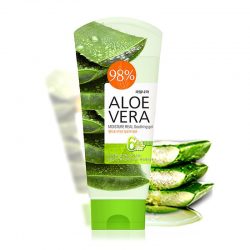 Гель для тела успокаивающий WELCOS Aloe vera Moisture Real Soothing Gel 150