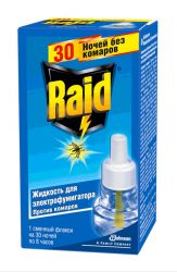 Рейд жидкость от комаров 30 ночей