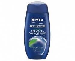 Нивея фор мен гель для душа свежесть горной реки для мужчин 250мл
