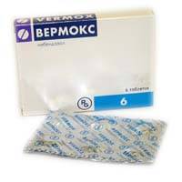 Вермокс 100мг №6 таблетки