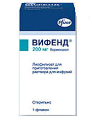 Вифенд лиофилизат для раствора 200мг №1 флакон
