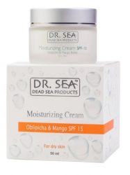Dr.Sea Увлажняющий крем для лица с маслом облепихи и экстрактом манго SPF15 50мл арт.202
