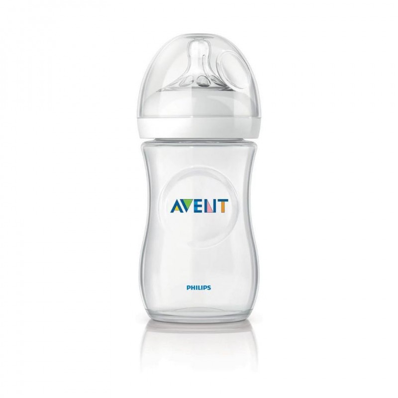 Бутылочка пластиковая SCF696/17 Avent Natural 330мл 3 мес.