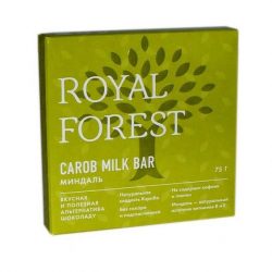 Шоколад Royal Forest из кэроба CAROB MILK BAR 75г