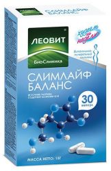 Худеем за неделю Биослимика слимлайф баланс витаминно-минеральный комплекс №30 капсулы