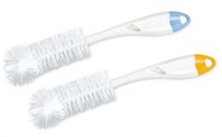 Нук ершик для мытья бутылочек 2 в 1