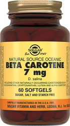 Солгар Бета-каротин 7мг №60 капсулы