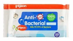 Пиджен салфетки влажные детские с антибактериальным эффектом №20 (арт. 10869)