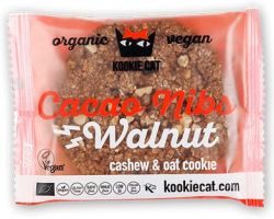 Печенье Kookie Cat грецкий орех и какао-крупка 50 г