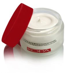 Кора крем для восстановления упругости кожи лица и шеи 50мл