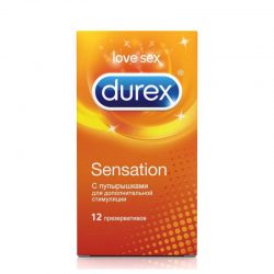 Презервативы Durex Sensation С Пупырышками 12Шт