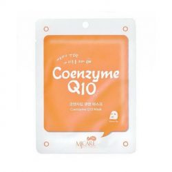 Маска тканевая MIJIN с коэнзимом MJ on Coenzyme Q10 mask pack