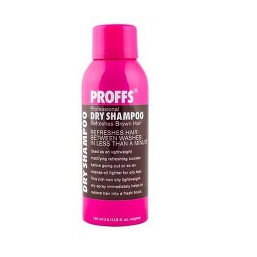 Шампунь Proffs для сухого очищения волос 3 в 1 для тёмных волос 50мл