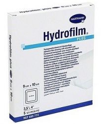 ХАРТМАНН/HARTMANN HYDROFILM PLUS пленочная повязка с впитывающей подушкой 9х10см 5шт