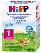 Хипп 1 смесь сухая молочная для детей с рождения 800г