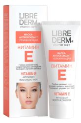 Либридерм Витамин Е маска-антиоксидант увлажняющая 75мл