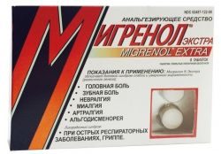 Мигренол Экстра №8 таблетки