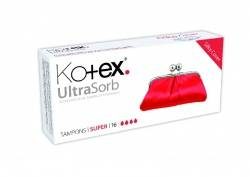 Котекс тампоны ultra sorb super 16шт