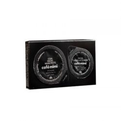 Маска-паста д/лица cafémimi Угольная для жирной кожи + постактиватор