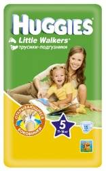 Хаггис трусики Little Walkers (5) 11-18кг 15шт