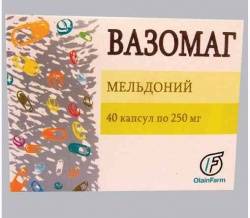 Вазомаг 250мг №40 капс.