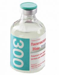 Паклитаксел-Эбеве концентрат для раствора 6мг/мл 50мл №1 флакон